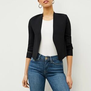 NWT M.M. Lafleur Sant Ambroeus Jardigan - black XS